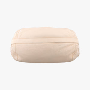 Pre-owned Christian Dior Cannage Bee Beige Leather handbag | stylenewstar