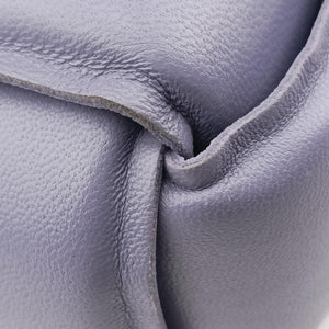 Pre-owned Bottega Veneta Padded Cassette Purple lambskin shoulderbag | stylenewstar