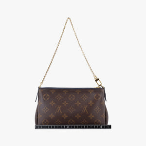 Vintage Louis Vuitton PALLAS Clutch brown×Marine Monogram Canvas×calf leather M41639 shoulderbag | stylenewstar