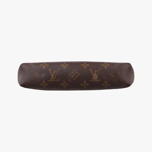 Vintage Louis Vuitton PALLAS Clutch brown×Marine Monogram Canvas×calf leather M41639 shoulderbag | stylenewstar