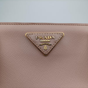 Vintage Prada Galleria Pink SAFFIANO Leather BN1786 shoulderbag | stylenewstar