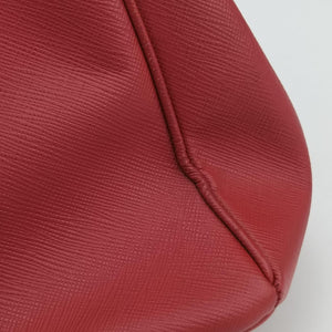 Pre-owned Prada Galleria Red SAFFIANO Leather BN1874 handbag | stylenewstar