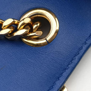 Secondhand Yves Saint Laurent KATE Blue Leather 354119 shoulderbag | stylenewstar