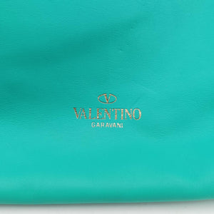 Pre-owned Valentino Rockstud Blue leather shoulderbag | stylenewstar