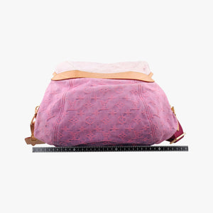 Pre-owned Louis Vuitton Sunshine Rose×multicolor Monogram Denim M93183 shoulderbag | stylenewstar