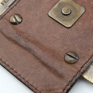 Pre-owned Fendi Mamma Bucket Brown canvas× Leather 8BT137 shoulderbag | stylenewstar