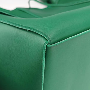 Pre-owned Bottega Veneta THE ARCO Tote Medium Green lambskin handbag | stylenewstar