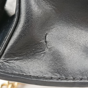 Pre-owned Fendi Kan U Brown×black Leather 8M0417 shoulderbag | stylenewstar