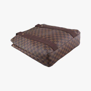 Pre-owned Louis Vuitton Cabas Bobur EBENE Damier Canvas N52006 handbag | stylenewstar