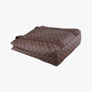 Pre-owned Louis Vuitton Cabas Bobur EBENE Damier Canvas N52006 handbag | stylenewstar