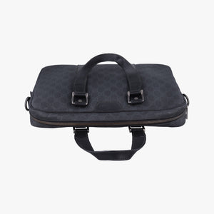 Vintage Gucci GG Plus GG Supreme Black PVC coated canvas 337081 handbag | stylenewstar