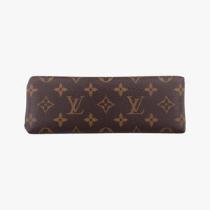 Pre-owned Louis Vuitton Locky BB Monogram/Brown×Coqulicot Monogram canvas×calf leather M44322 shoulderbag | stylenewstar