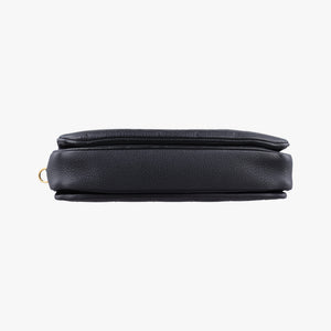Pre-owned Louis Vuitton Pochette Metis MM Black Monogram Empreinte M41487 shoulderbag | stylenewstar