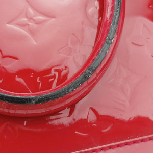 Pre-owned Louis Vuitton Alma BB pomme d'amour Vernis M91606 shoulderbag | stylenewstar