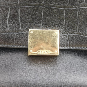 Vintage Celine Trapeze Black Suede×leather handbag | stylenewstar
