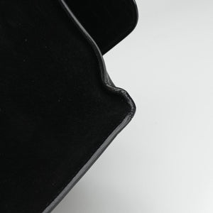 Vintage Celine Trapeze Black Suede×leather handbag | stylenewstar