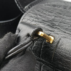 Vintage Celine Trapeze Black Suede×leather handbag | stylenewstar