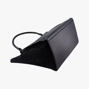 Vintage Celine Trapeze Black Suede×leather handbag | stylenewstar