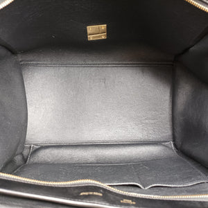 Vintage Celine Trapeze Black Suede×leather handbag | stylenewstar