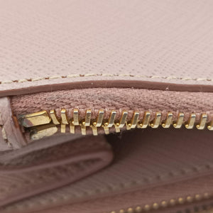 Pre-owned Prada Galleria Pink SAFFIANO Leather BN1801 shoulderbag | stylenewstar