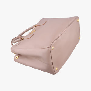 Pre-owned Prada Galleria Pink SAFFIANO Leather BN1801 shoulderbag | stylenewstar