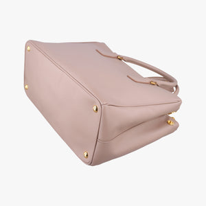 Pre-owned Prada Galleria Pink SAFFIANO Leather BN1801 shoulderbag | stylenewstar