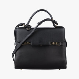 Pre-owned Delvaux Tampete Black Leather shoulderbag | stylenewstar