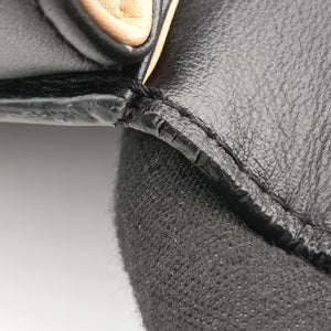 Pre-owned Delvaux Tampete Black Leather shoulderbag | stylenewstar
