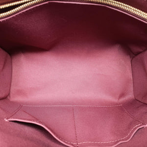 Pre-owned Louis Vuitton BOND STREET EBENE×bordeaux Damier Canvas aTaurillon leather N64416 shoulderbag | stylenewstar