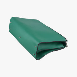 Pre-owned Gucci Interlocking G Green Leather 387604 shoulderbag | stylenewstar