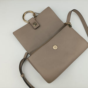 Secondhand Chloe FAYE Beige Suede × leather shoulderbag | stylenewstar