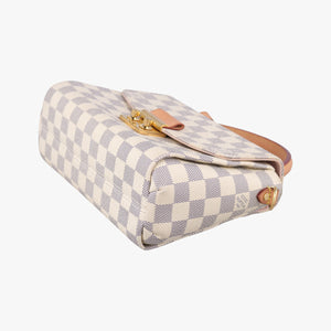 Pre-owned Louis Vuitton CROISETTE Azur Damier Canvas N41581 shoulderbag | stylenewstar