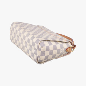 Pre-owned Louis Vuitton CROISETTE Azur Damier Canvas N41581 shoulderbag | stylenewstar