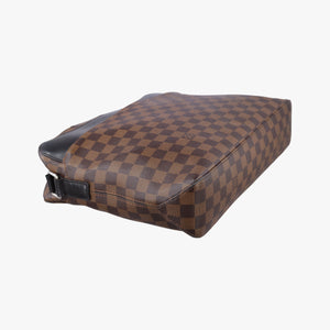 Pre-owned Louis Vuitton Jake messenger NM EBENE Damier Canvas N41569 shoulderbag | stylenewstar
