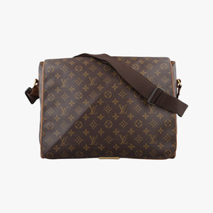 Pre-owned Louis Vuitton ABBESSES brown Monogram Canvas M45257 shoulderbag | stylenewstar