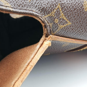 Pre-owned Louis Vuitton ABBESSES brown Monogram Canvas M45257 shoulderbag | stylenewstar