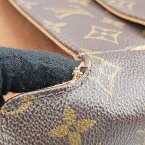 Pre-owned Louis Vuitton ABBESSES brown Monogram Canvas M45257 shoulderbag | stylenewstar