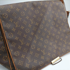 Pre-owned Louis Vuitton ABBESSES brown Monogram Canvas M45257 shoulderbag | stylenewstar