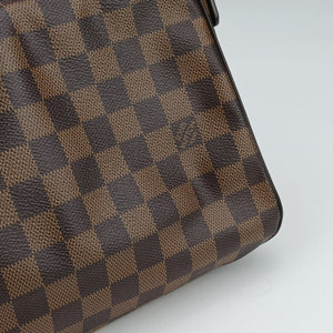 Pre-owned Louis Vuitton DISTRICT PM EBENE Damier Canvas N41213 shoulderbag | stylenewstar