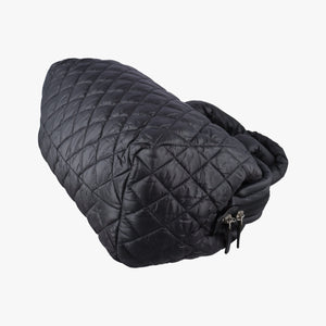 Pre-owned Chanel Cococoon Quilting Black Nylon×Leather A47107 handbag | stylenewstar