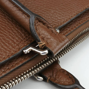 Pre-owned Louis Vuitton Armand Briefcase MM Havane Taurillon leather M54382 handbag | stylenewstar