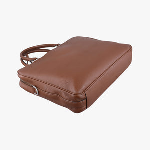 Pre-owned Louis Vuitton Armand Briefcase MM Havane Taurillon leather M54382 handbag | stylenewstar