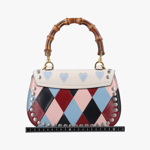Secondhand Gucci New Bamboo Multicolor Leather 675797 shoulderbag | stylenewstar