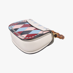 Secondhand Gucci New Bamboo Multicolor Leather 675797 shoulderbag | stylenewstar