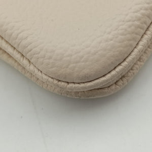 Vintage Louis Vuitton Bicolor Pochette Double Cream × Bois de Rose Monogram Empreinte M80084 shoulderbag | stylenewstar