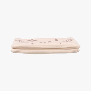 Vintage Louis Vuitton Bicolor Pochette Double Cream × Bois de Rose Monogram Empreinte M80084 shoulderbag | stylenewstar