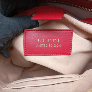 Pre-owned Gucci GG Supreme Tian Beige×Multi PVC coated canvas×Leather 427042 backpack/rucksack | stylenewstar