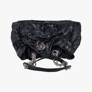 Pre-owned Christian Dior Le Trente Cannage Black Patent shoulderbag | stylenewstar