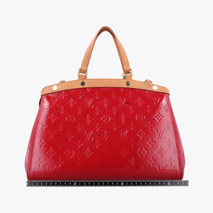 Pre-owned Louis Vuitton Brea MM ROSE INDIEN Vernis M91798 shoulderbag | stylenewstar