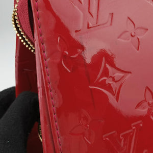 Pre-owned Louis Vuitton Brea MM ROSE INDIEN Vernis M91798 shoulderbag | stylenewstar